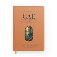 Thumbnail for Columbia Metropolitan Airport (CAE) design on orange notebook