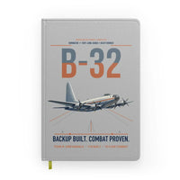 Thumbnail for B-32 Dominator design on light gray notebook