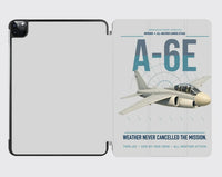 Thumbnail for A-6E Intruder design on light gray ipad tablet case