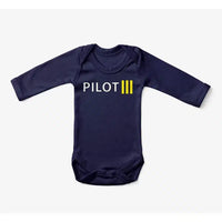 Thumbnail for Pilot & Stripes Baby Bodysuit - view 6