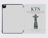 Thumbnail for Ketchikan International Airport (KTN) design on light gray ipad tablet case