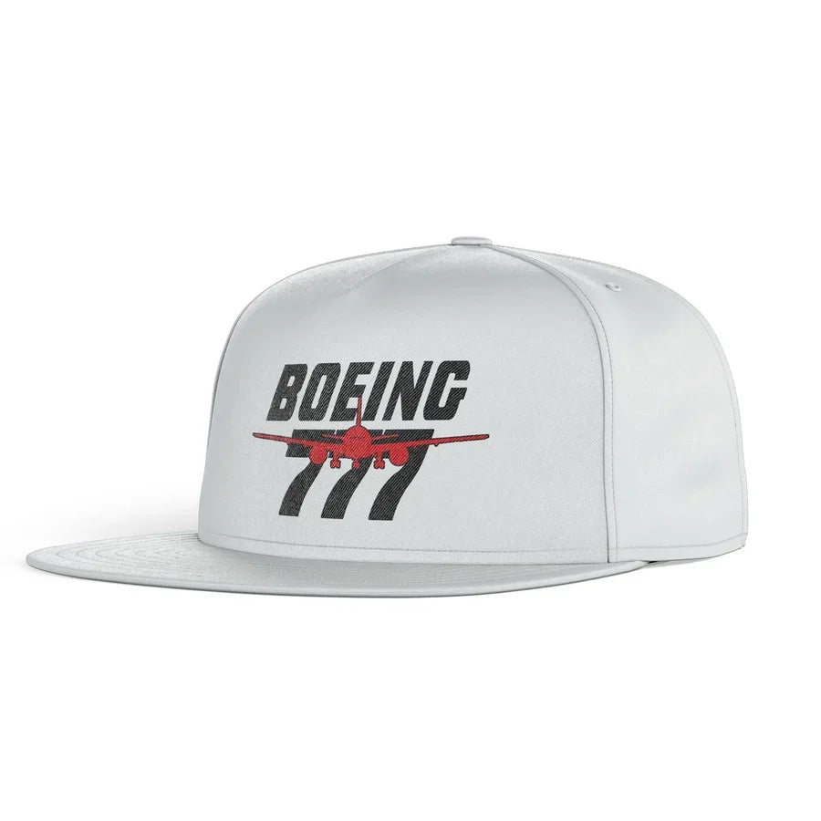 Amazing Boeing 777 snapback - white