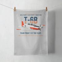 Thumbnail for T-6B Texan II Naval Aviator Training design on light gray towel