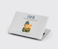 Thumbnail for Debrecen International Airport (DEB) design on light gray MacBook case