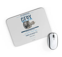 Thumbnail for GE9X design on light gray rectangle mouse pad