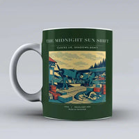 Thumbnail for VINTAGE G4284 - The Midnight Sun Shift - Ceramic Mug design on darkgreen
