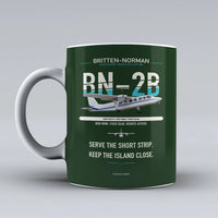 Thumbnail for BN-2B-26 Islander Mug design on dark green britten norman