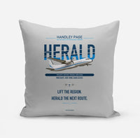 Thumbnail for Handley Page HPR.7 Dart Herald design on light gray pillow
