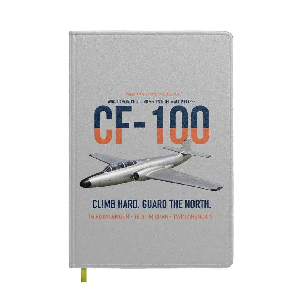 Avro Canada CF-100 Mk5 Canuck Northern All Weather Interceptor design on light gray notebook