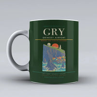 Thumbnail for Grimsey Airport GRY Mug - Dark Green
