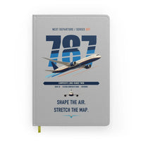 Thumbnail for Boeing 787-9 Dreamliner design on light gray notebook