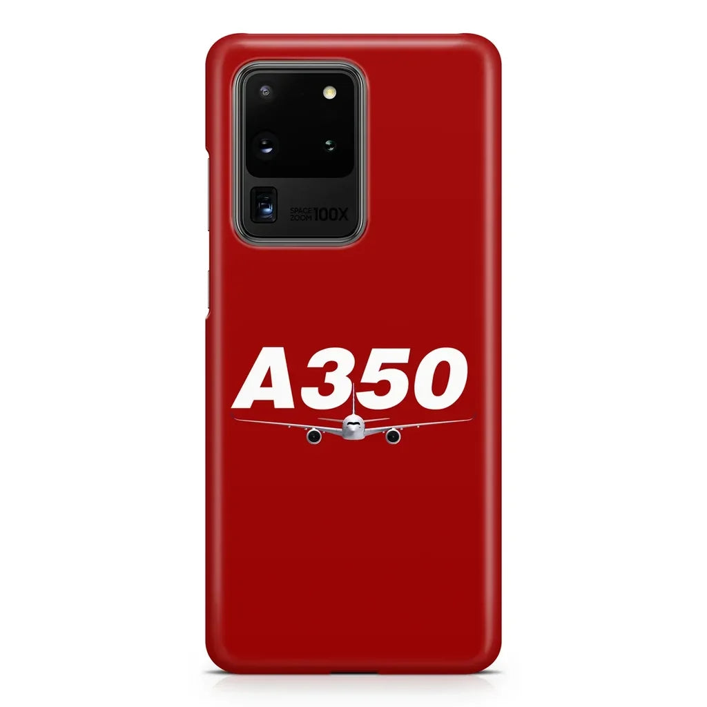 Super Airbus A350 Samsung Case - Red