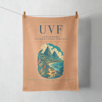Thumbnail for Hewanorra International Airport (UVF) design on orange towel