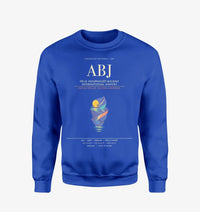 Thumbnail for Felix Houphouet-Boigny International Airport ABJ Sweatshirt - Blue
