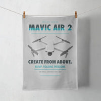Thumbnail for DJI Mavic Air 2 design on light gray towel