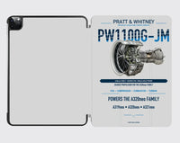 Thumbnail for PW1100G-JM design on light gray ipad tablet case