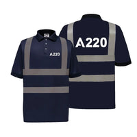 Thumbnail for Customisable Airbus A220 Polo Shirt - view 6