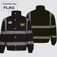 Thumbnail for Customisable Flag & Name Winter Jacket - view 6
