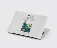 Thumbnail for Inverness Airport (INV) design on light gray MacBook case