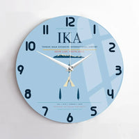 Thumbnail for Tehran Imam Khomeini International Airport (IKA) design on light blue no frame wall clock