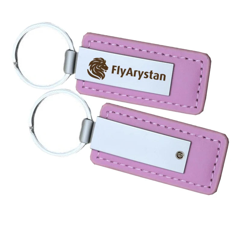 Customisable FlyArystan Faux Leather Key Chain - view 6