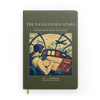 Thumbnail for VINTAGE G4297 - The Navigator's Stars - Designed Notebooks design on greenarmy