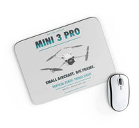 Thumbnail for DJI Mini 3 Pro design on light gray rectangle mouse pad