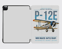 Thumbnail for Boeing P-12E design on light gray ipad tablet case