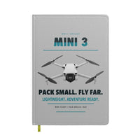 Thumbnail for DJI Mini 3 design on light gray notebook