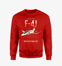 Thumbnail for F-4J Phantom II design on red sweatshirt