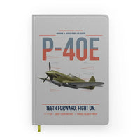 Thumbnail for P-40E Warhawk design on light gray notebook