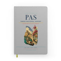 Thumbnail for Paros National Airport (PAS) design on light gray notebook