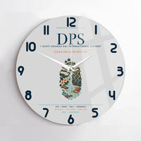 Thumbnail for I Gusti Ngurah Rai International Airport Bali (DPS) design on light gray no frame wall clock