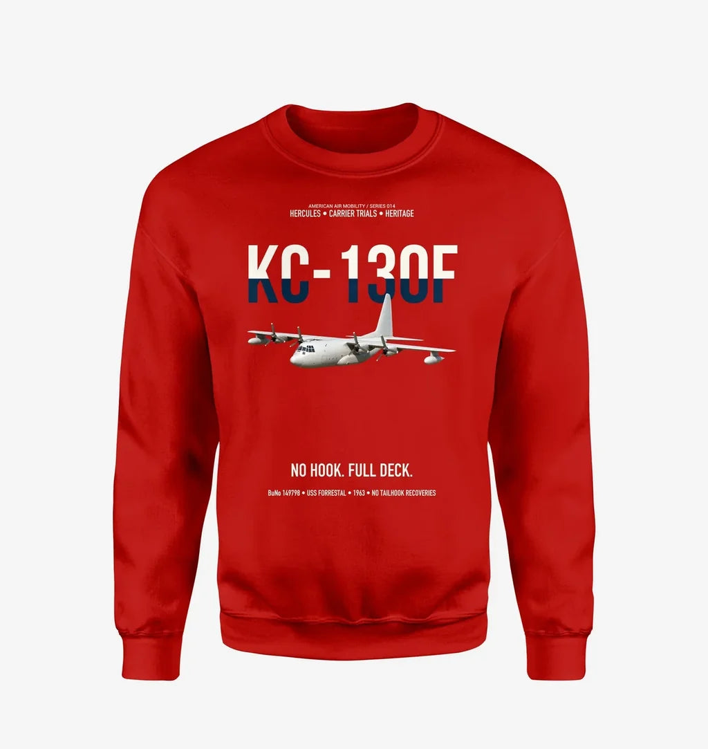 KC-130F BuNo 149798 design on red sweatshirt