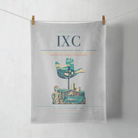 Thumbnail for Shaheed Bhagat Singh International Airport (IXC) design on light gray towel