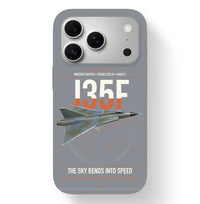 Thumbnail for Saab J 35F Draken design on gray magsafe iphone case, for iPhone 17 Pro