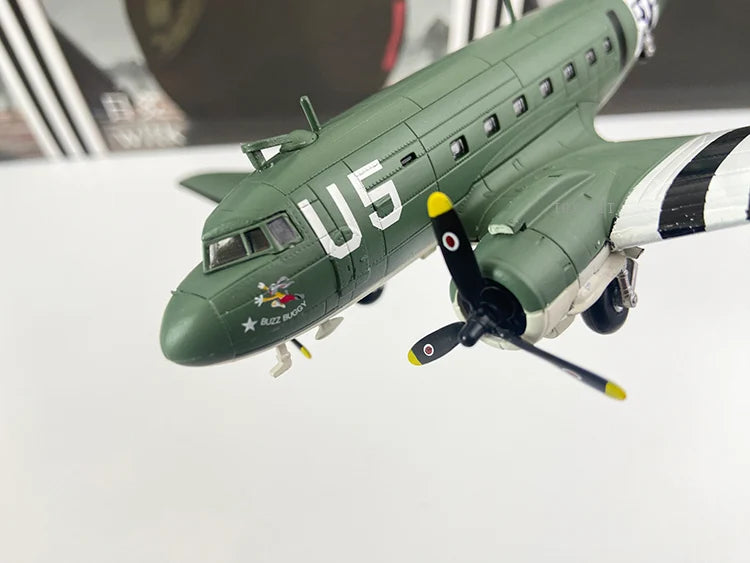 Customisable 1/100 Scale C47 Transport Fighter Model Airplane - view 6