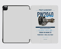 Thumbnail for PW2040 design on light gray ipad tablet case