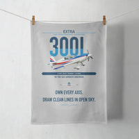 Thumbnail for Extra 300L design on light gray towel