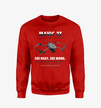 Thumbnail for DJI Mavic 3 Thermal design on red sweatshirt
