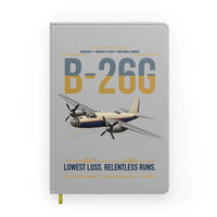 Thumbnail for B-26G Marauder design on light gray notebook