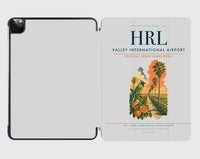 Thumbnail for Valley International Airport (HRL) design on light gray ipad tablet case