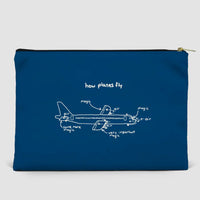 Thumbnail for How Planes Fly Zipper Pouch - view 6