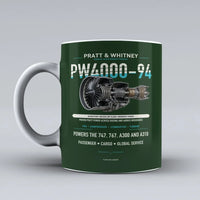Thumbnail for Mug design on dark green pw4000 94
