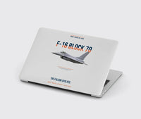 Thumbnail for F-16 Block 70 The Falcon Evolves design on light gray MacBook case