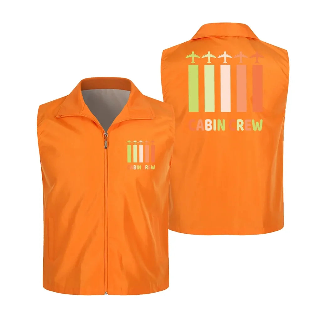 Colourful Cabin Crew Vest - view 6