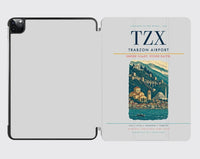 Thumbnail for Trabzon Airport (TZX) design on light gray ipad tablet case