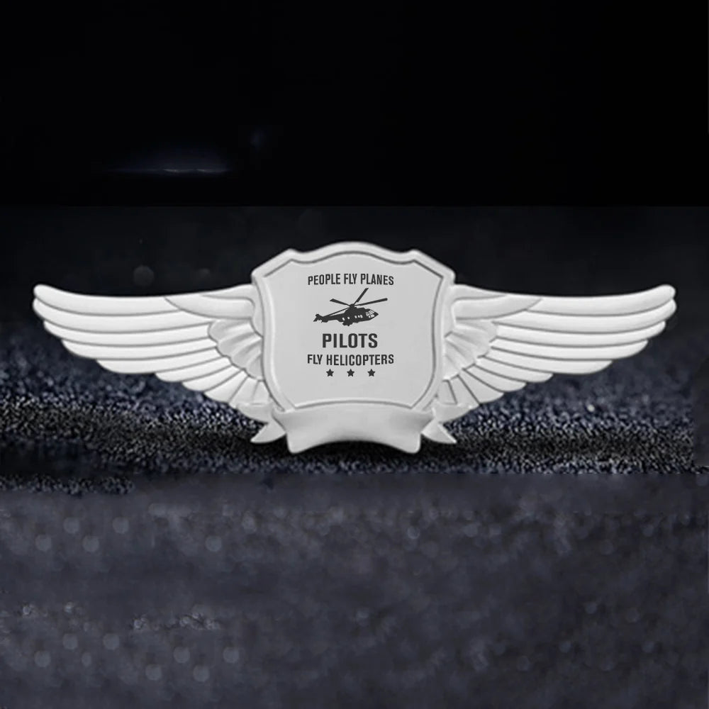 People Fly Planes Pilots Fly Badge - view 6