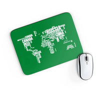 Thumbnail for World Map Mouse Pad - view 6