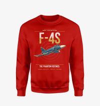 Thumbnail for F-4S Phantom II design on red sweatshirt